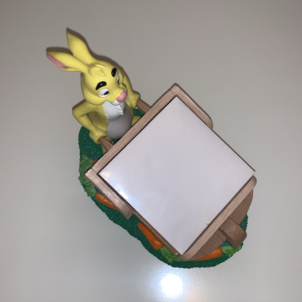 DISNEY Winnie The Pooh & Friends Rabbit Notepad Holder - Picture 3 of 8